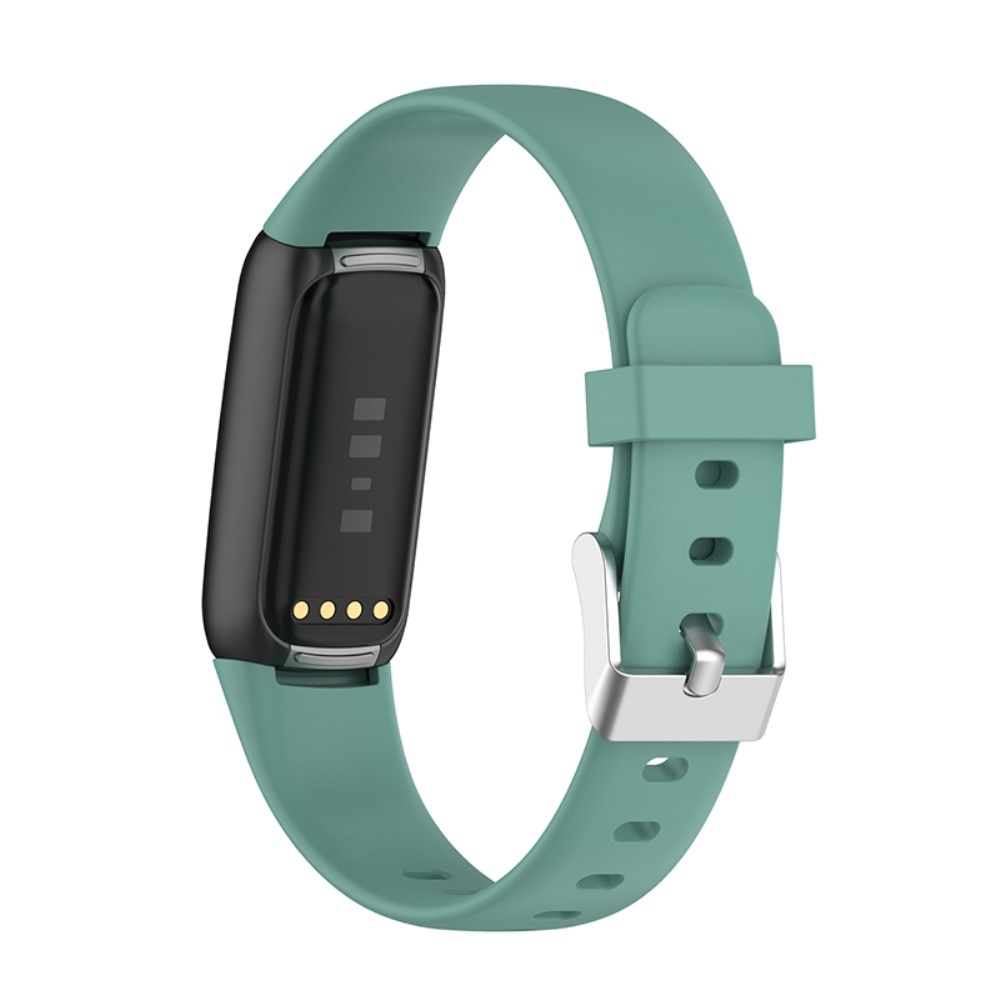 Cinturino in silicone per Fitbit Luxe, verde