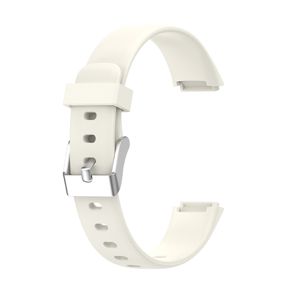 Cinturino in silicone per Fitbit Luxe, bianco