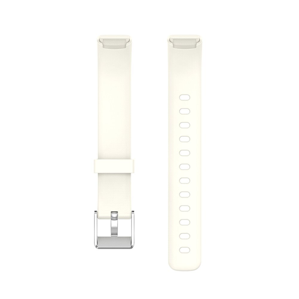 Cinturino in silicone per Fitbit Luxe, bianco