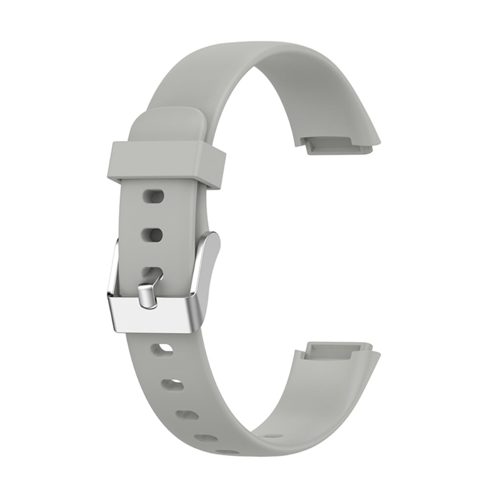 Cinturino in silicone per Fitbit Luxe, grigio