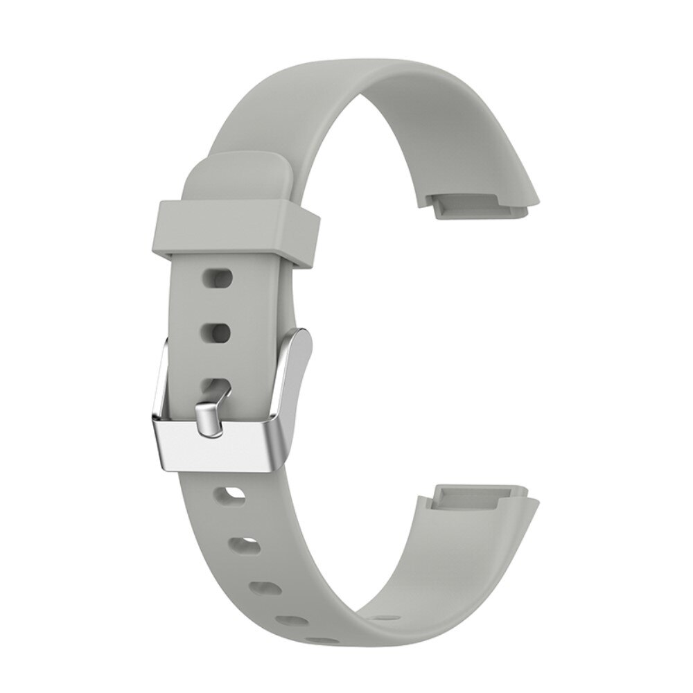 Cinturino in silicone per Fitbit Luxe, grigio