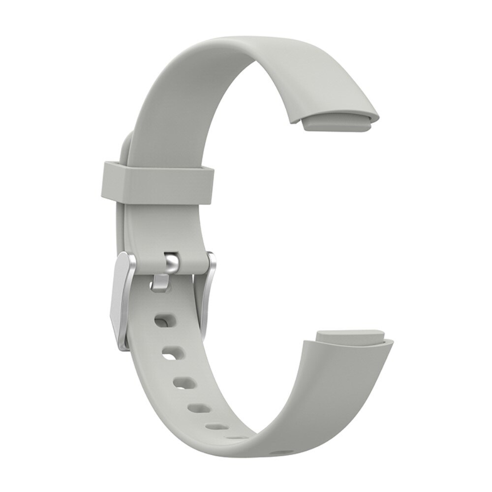 Cinturino in silicone per Fitbit Luxe, grigio