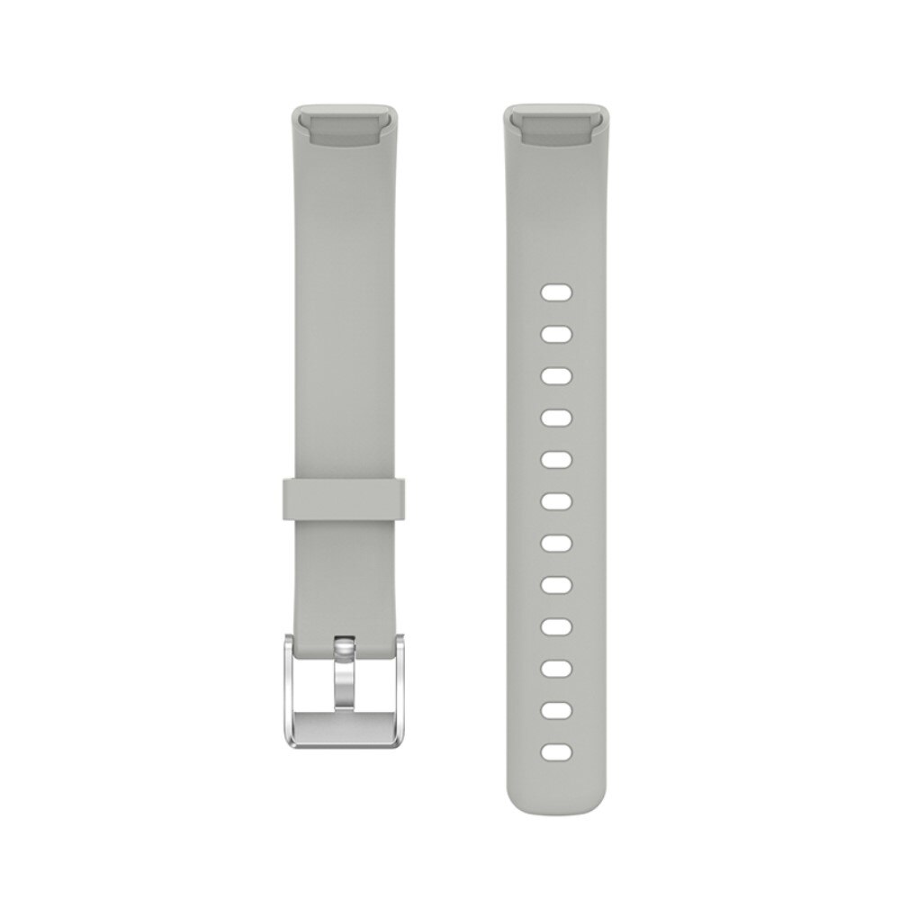 Cinturino in silicone per Fitbit Luxe, grigio