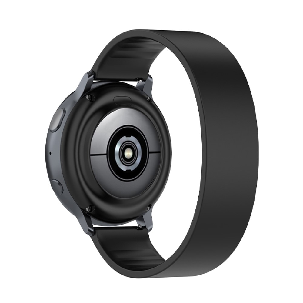 Cinturino in silicone elasticizzato Samsung Galaxy Watch 6 44mm, nero