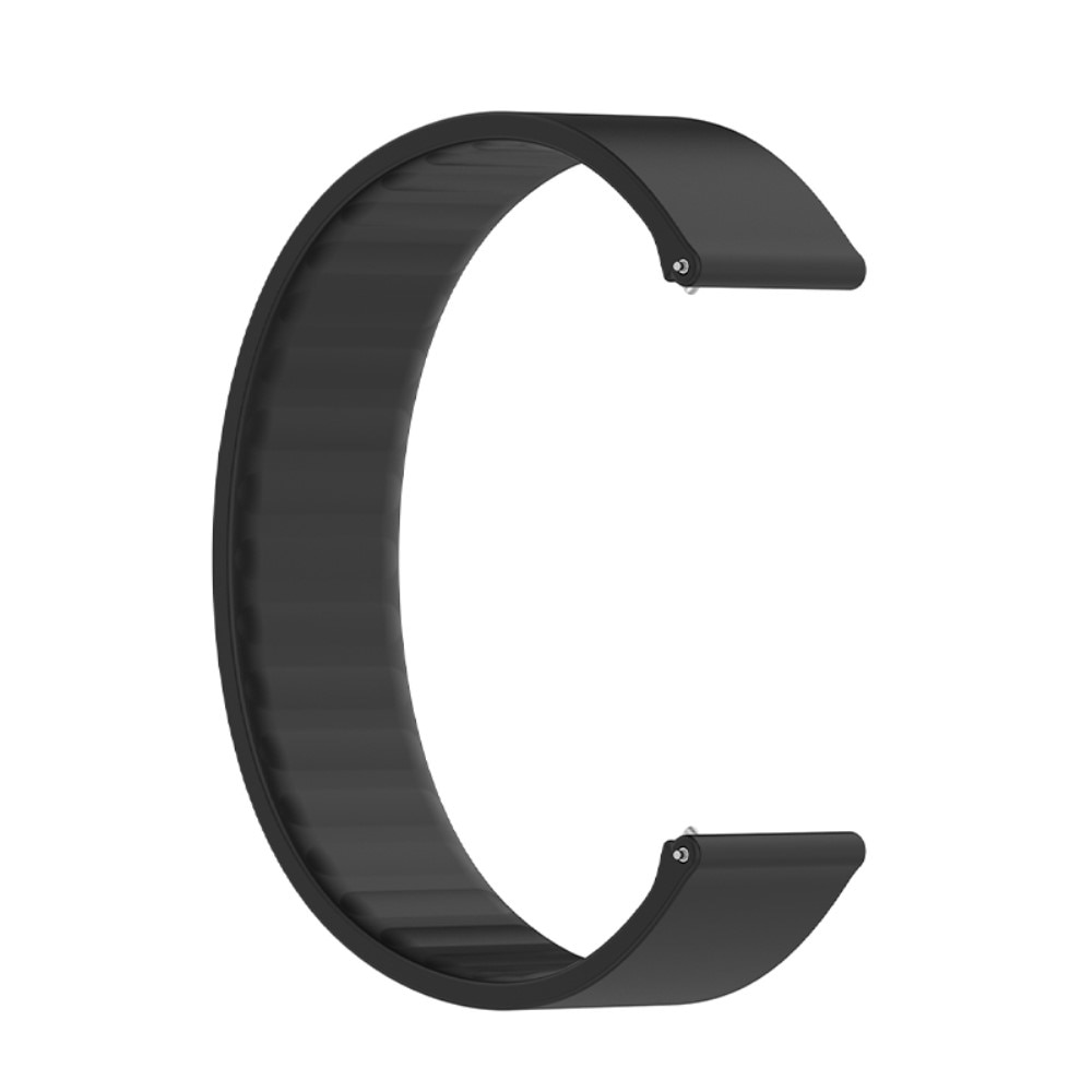 Cinturino in silicone elasticizzato Garmin Vivoactive 5, nero