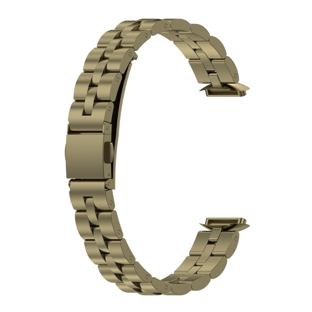 Cinturino in metallo Fitbit Luxe Oro