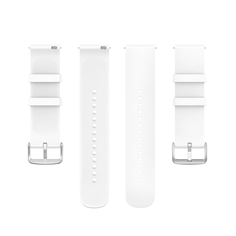 Cinturino in silicone per Universal 22mm, bianco