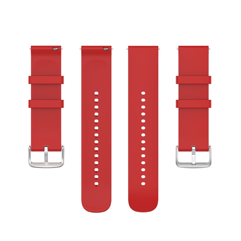 Cinturino in silicone per Garmin Forerunner 265, rosso