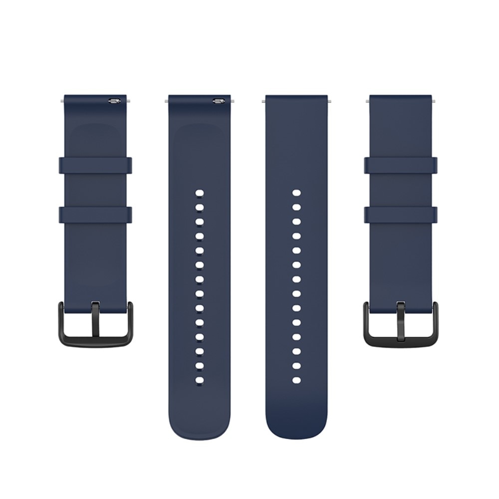 Cinturino in silicone per Universal 22mm, blu