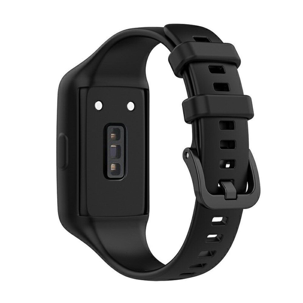 Cinturino in silicone per Huawei Band 6, nero