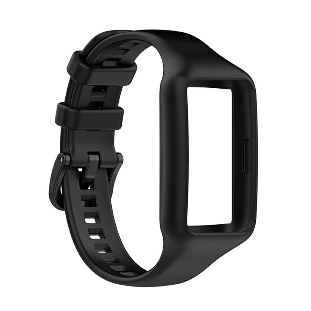 Cinturino in silicone per Huawei Band 6, Nero