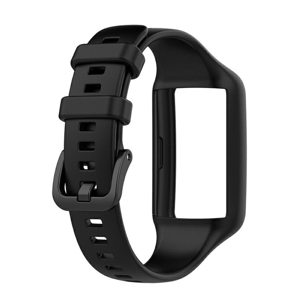 Cinturino in silicone per Huawei Band 6, nero