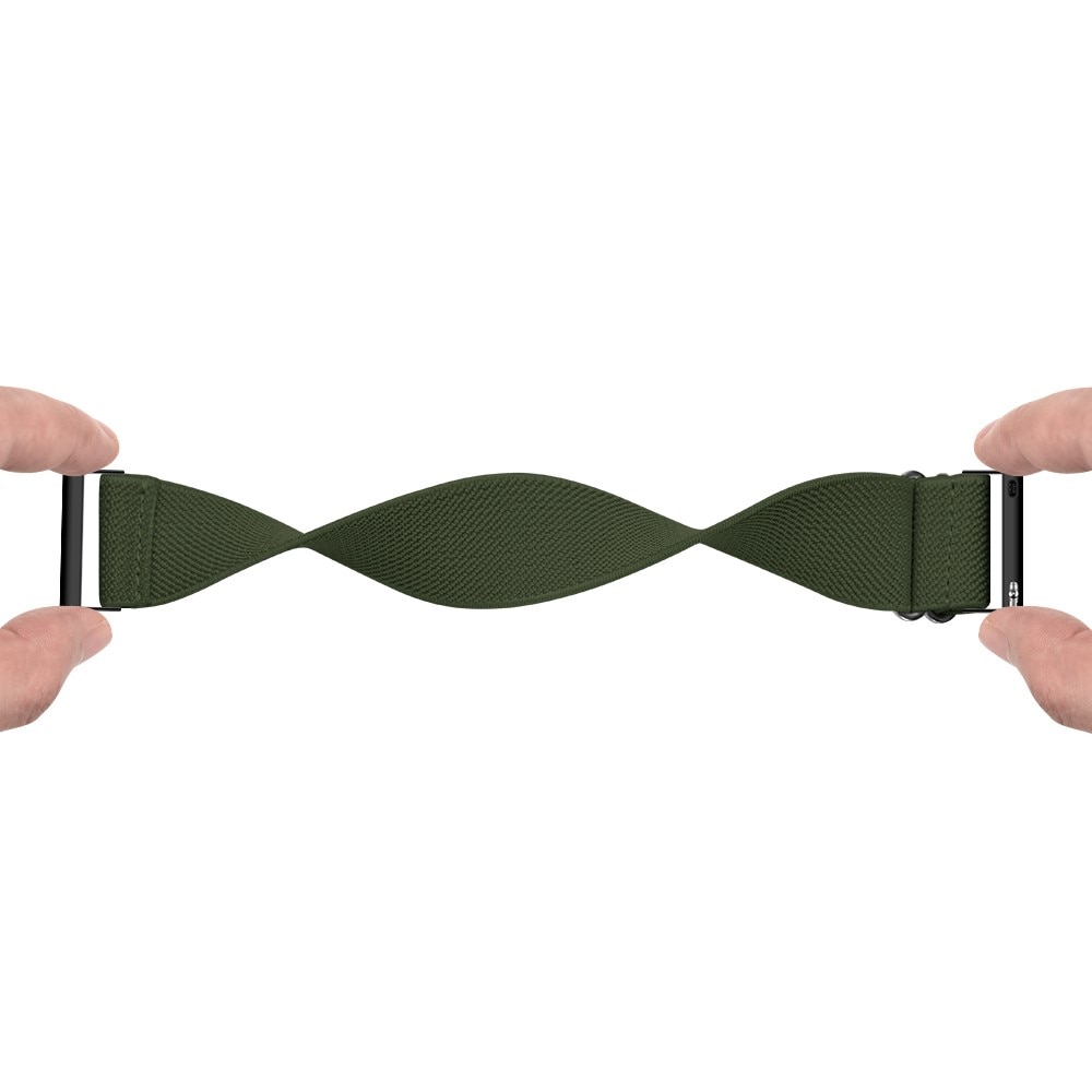 Cinturino in nylon elasticizzato Suunto Vertical verde