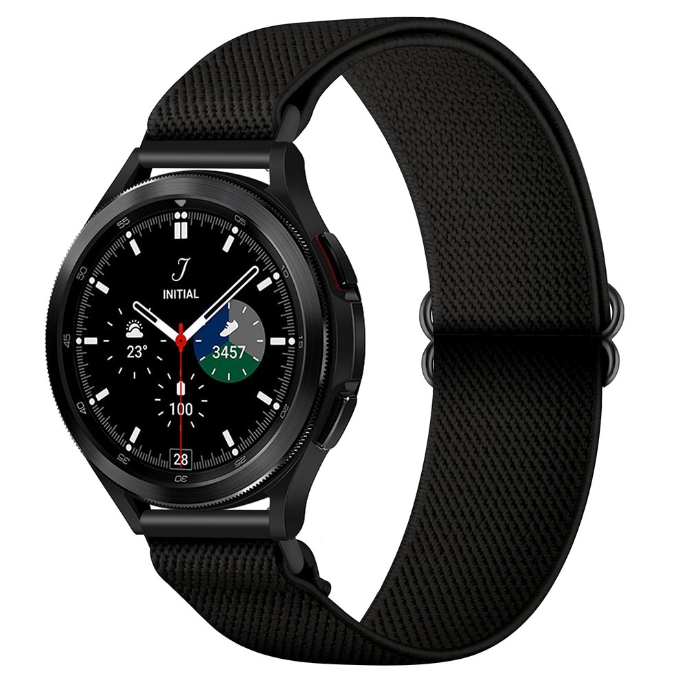 Cinturino in nylon elasticizzato Samsung Galaxy Watch 5 Pro 45mm nero