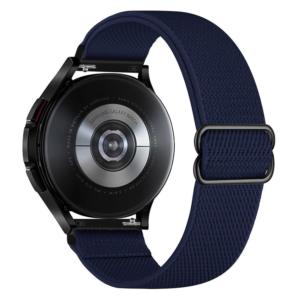 Cinturino in nylon elasticizzato Samsung Galaxy Watch 5 40/44mm blu scuro