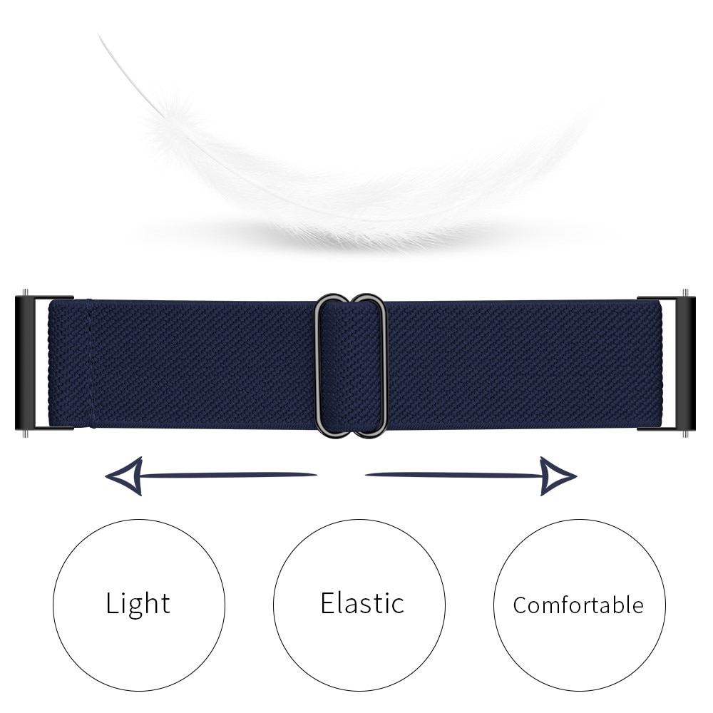 Cinturino in nylon elasticizzato Amazfit GTS 2 Mini, blu scuro