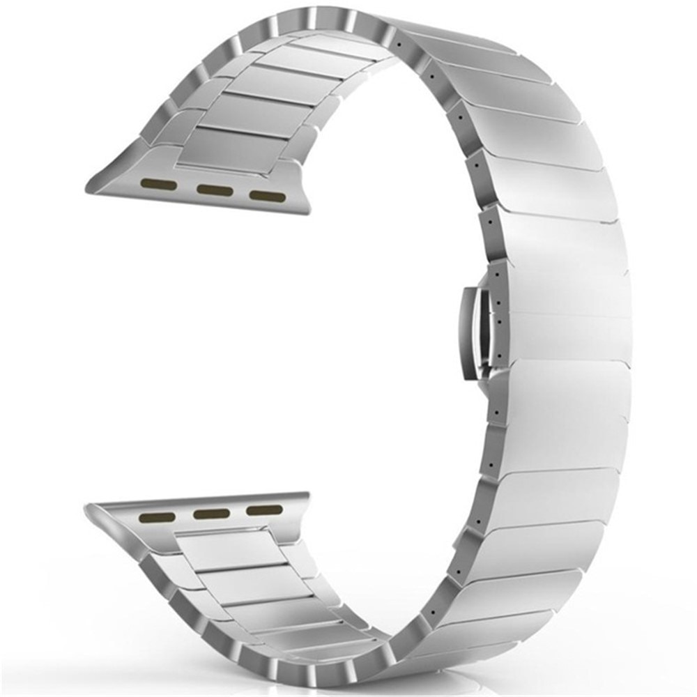 Bracciale a maglie Apple Watch 44mm d'argento