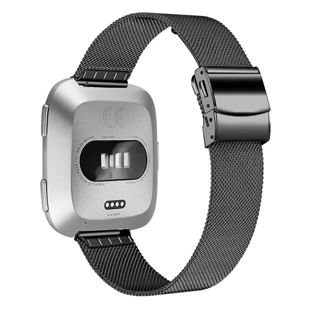 Cinturino in rete Fitbit Versa/Versa 2 Black