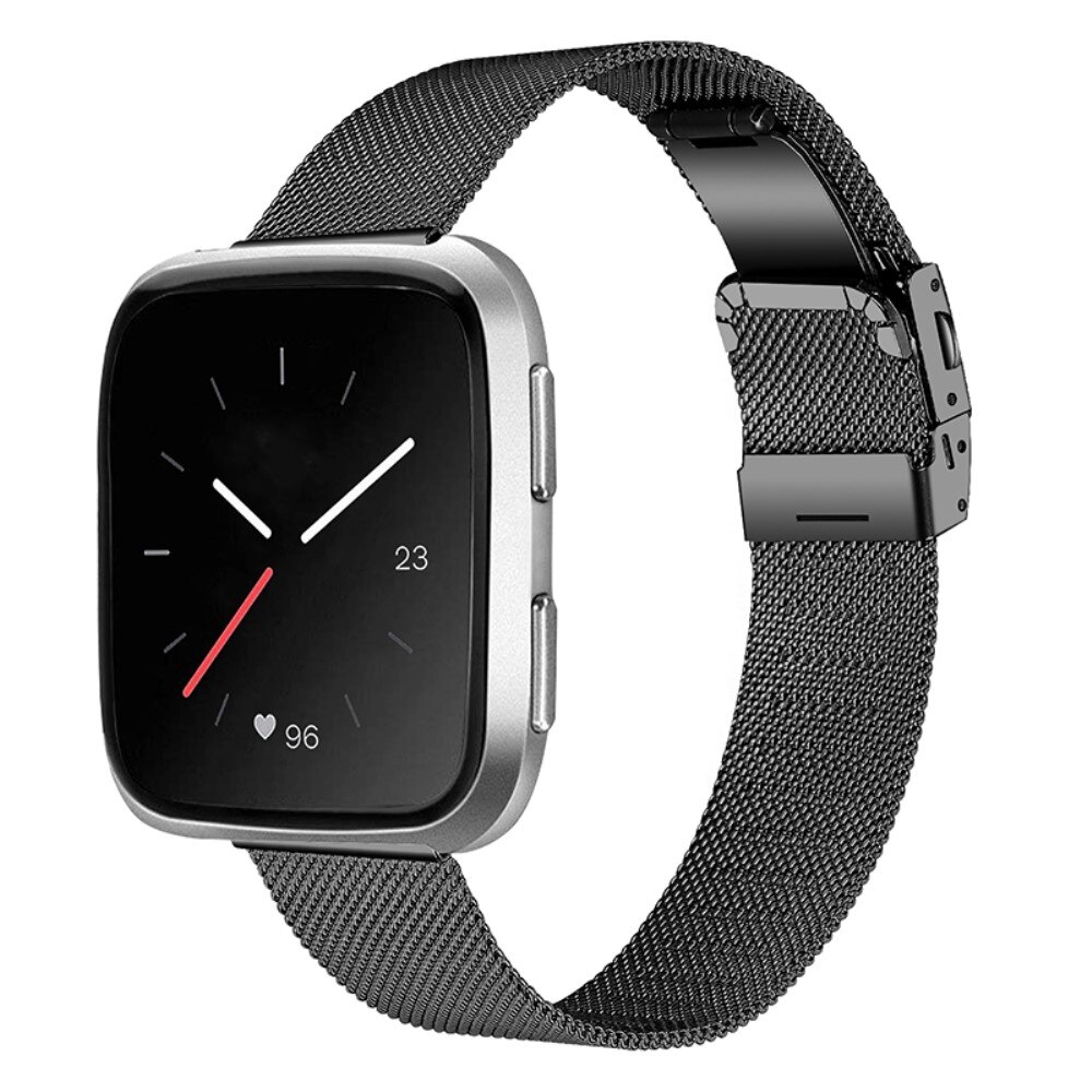 Cinturino in rete Fitbit Versa/Versa 2 Black