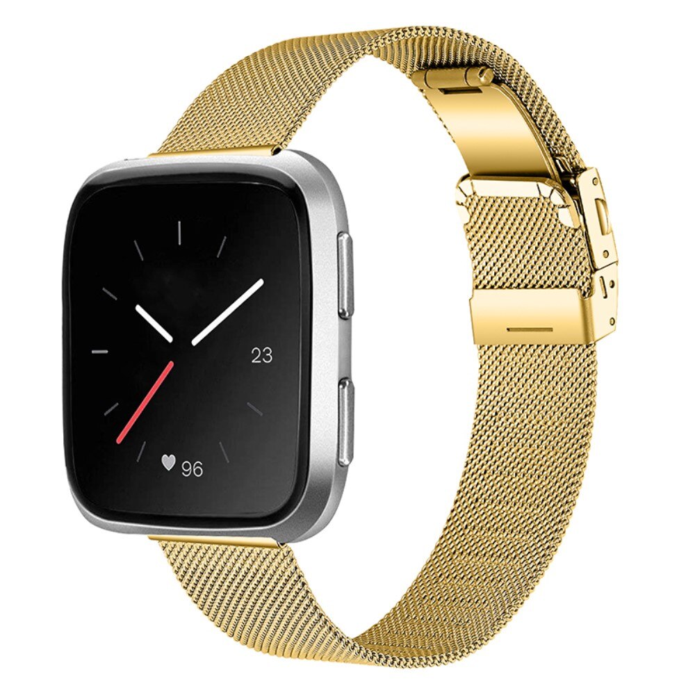 Cinturino in rete Fitbit Versa/Versa 2 Gold