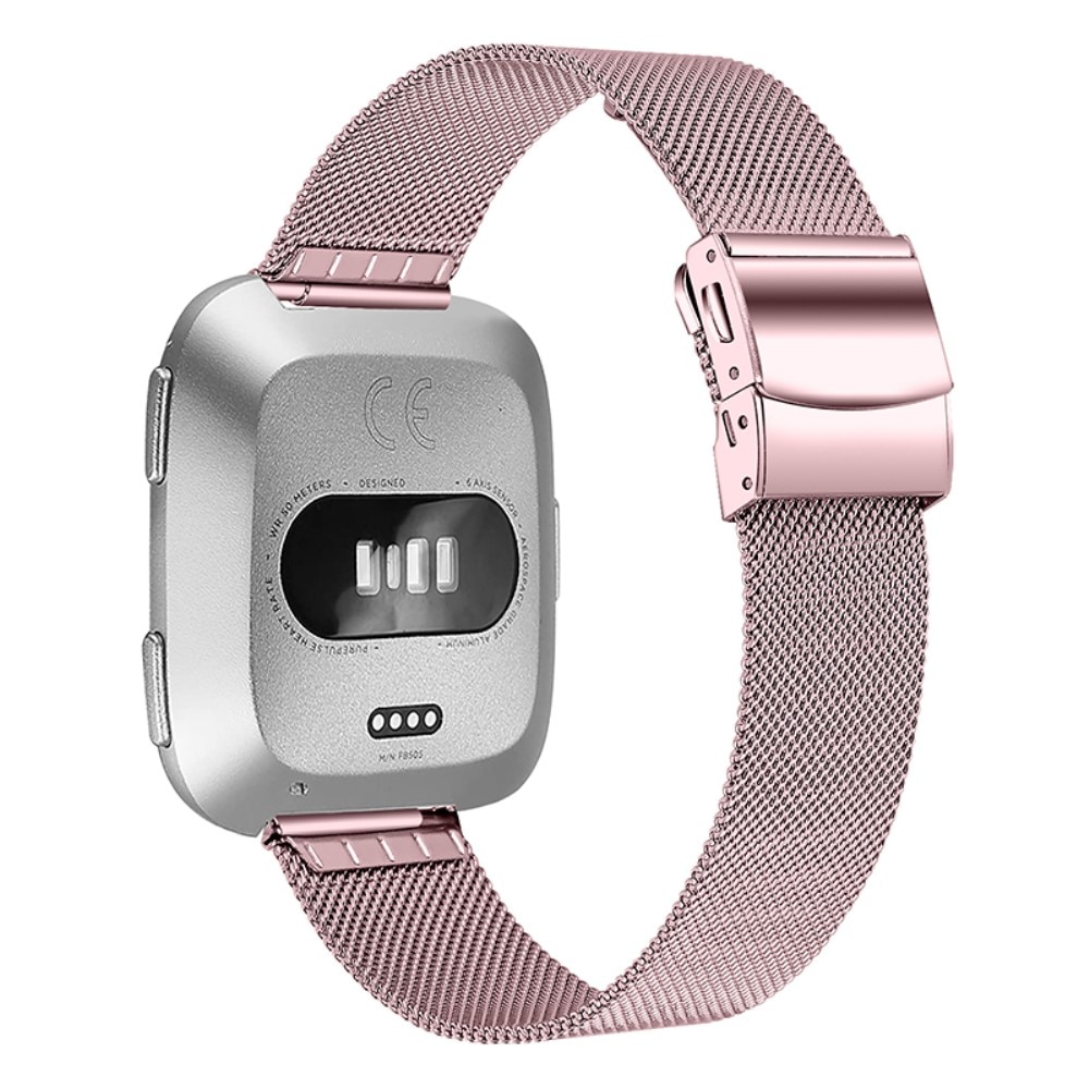 Cinturino in rete Fitbit Versa/Versa 2 Pink