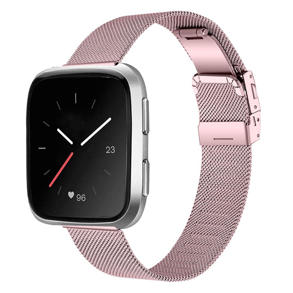 Cinturino in rete Fitbit Versa/Versa 2 Pink