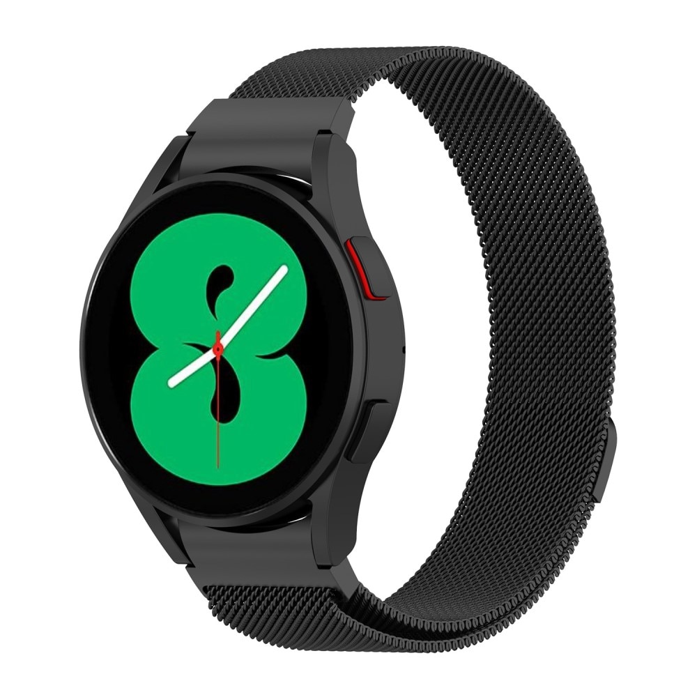 Loop in maglia milanese Full Fit Samsung Galaxy Watch 5 Pro, nero