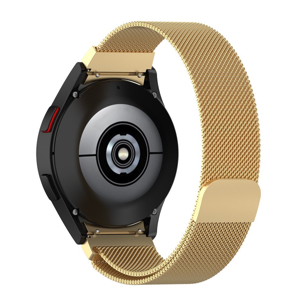 Loop in maglia milanese Full Fit Samsung Galaxy Watch 4 Classic 46mm Oro