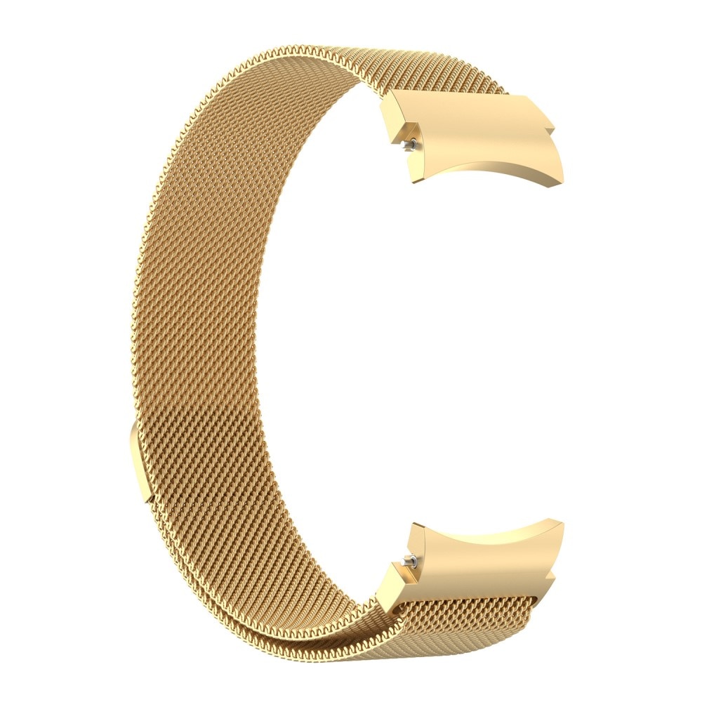 Loop in maglia milanese Full Fit Samsung Galaxy Watch 4 Classic 46mm Oro