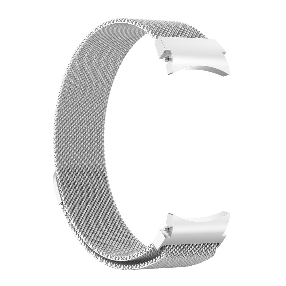 Loop in maglia milanese Full Fit Samsung Galaxy Watch 6 Classic 43mm, d'argento