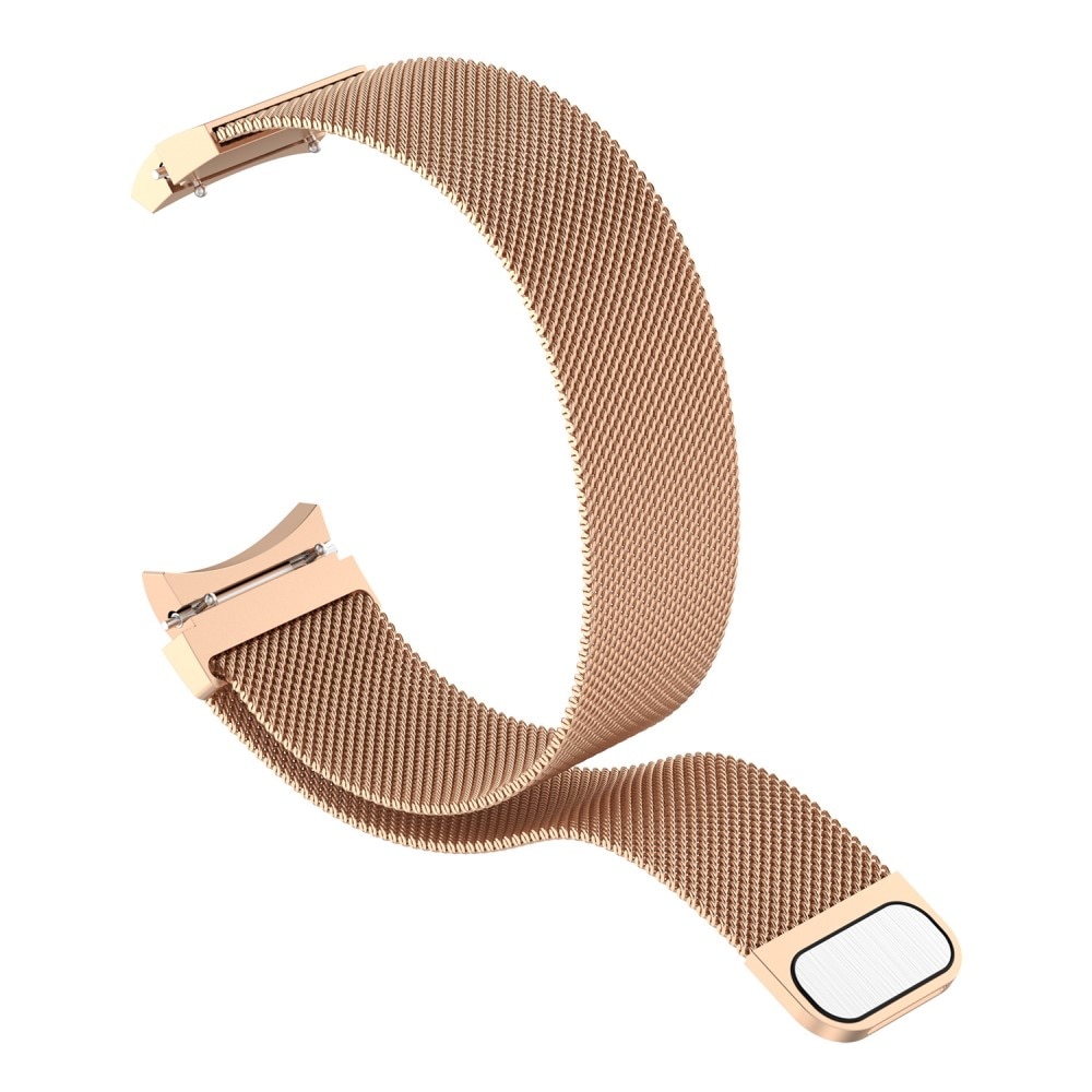 Loop in maglia milanese Full Fit Samsung Galaxy Watch 4 Classic 46mm Oro Rosa