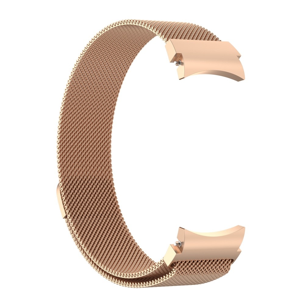 Loop in maglia milanese Full Fit Samsung Galaxy Watch 4 Classic 42mm Oro Rosa