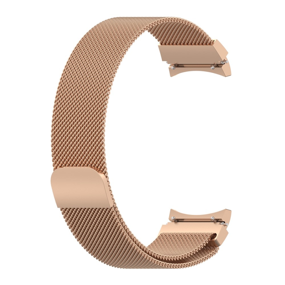 Loop in maglia milanese Full Fit Samsung Galaxy Watch 5 Pro 45mm Oro Rosa