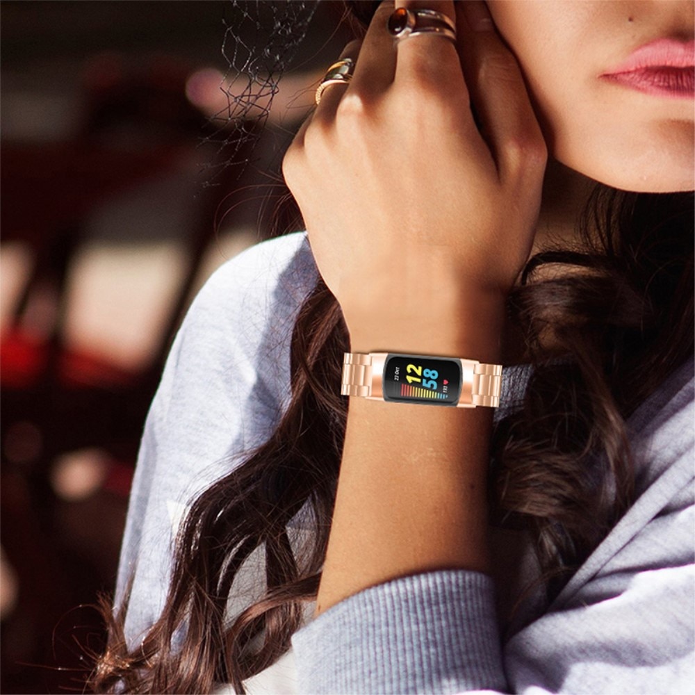 Cinturino in metallo Fitbit Charge 6 Oro rosa