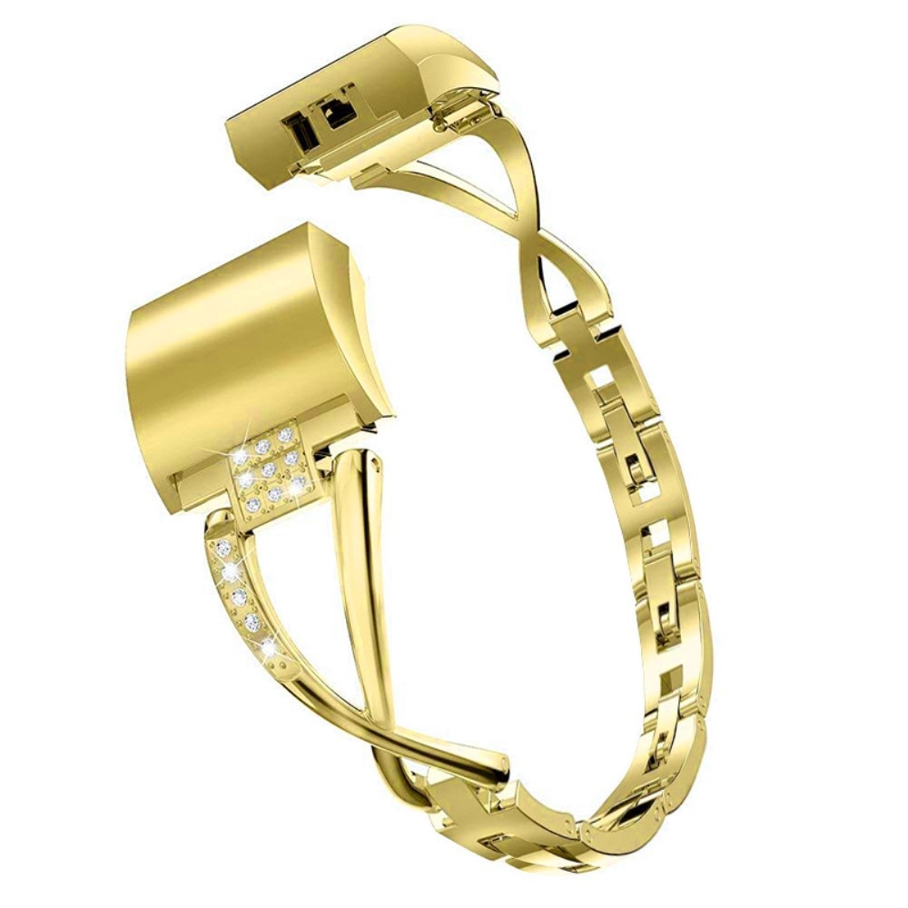 Cinturino Cristallo Fitbit Charge 6 Gold