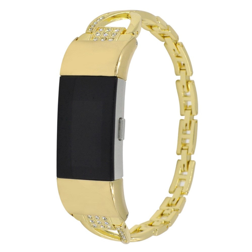 Cinturino Cristallo Fitbit Charge 5 Gold