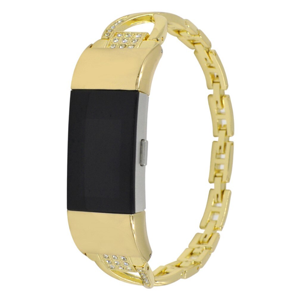 Cinturino Cristallo Fitbit Charge 6 Gold