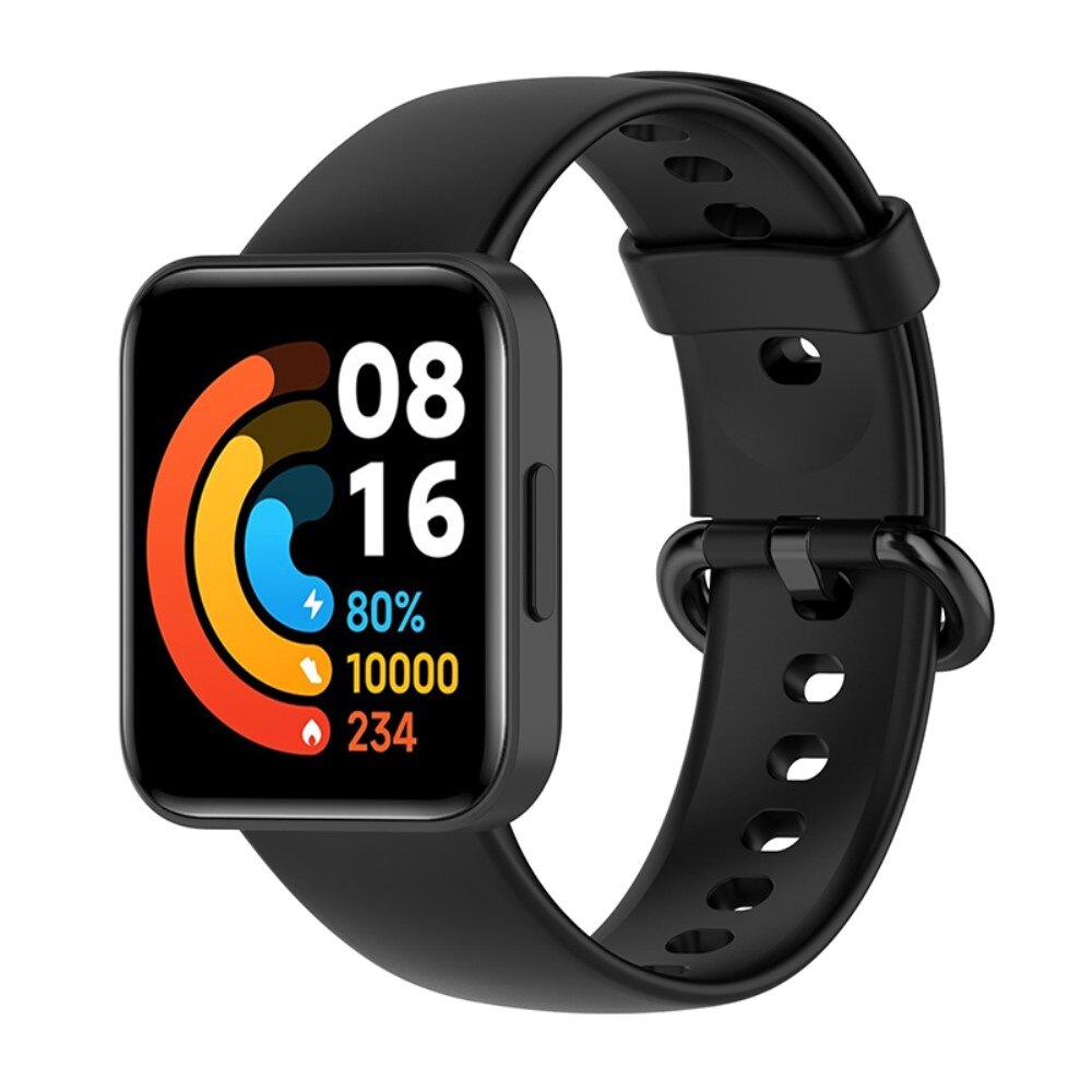 Cinturino in silicone Xiaomi Redmi Watch 2/2 Lite nero