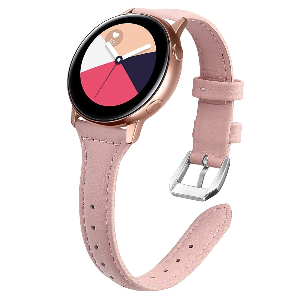 Cinturino sottile in pelle Samsung Galaxy Watch 5 40mm Rosa