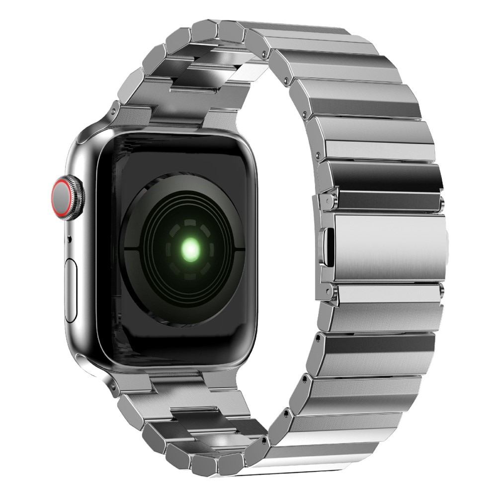 Bracciale a maglie Apple Watch 41mm Series 9 d'argento
