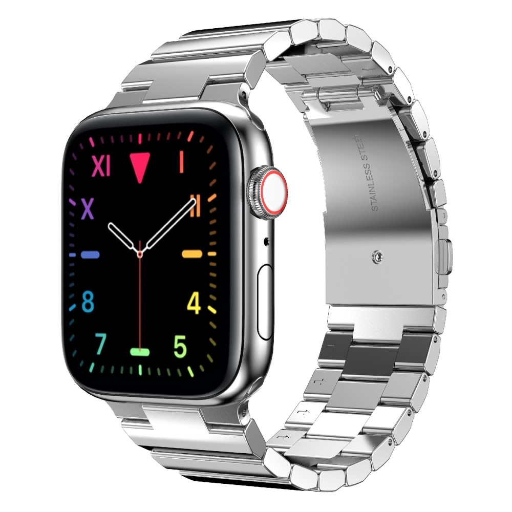 Bracciale a maglie Apple Watch 41mm Series 9 d'argento