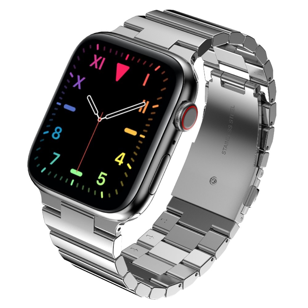 Bracciale a maglie Apple Watch 41mm Series 9 d'argento