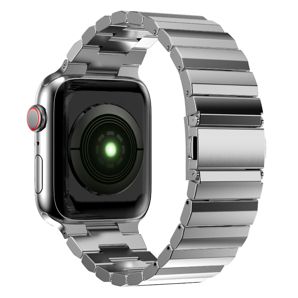 Bracciale a maglie Apple Watch SE 44mm d'argento