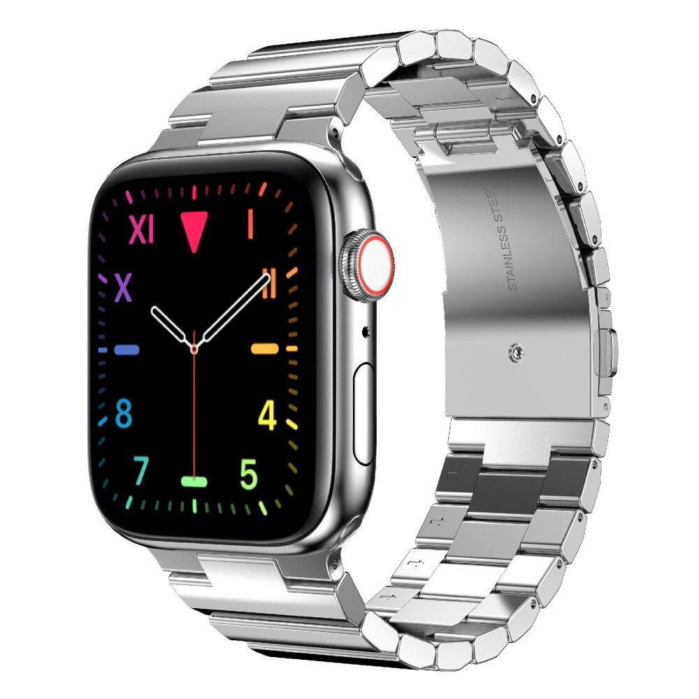 Bracciale a maglie Apple Watch SE 44mm d'argento