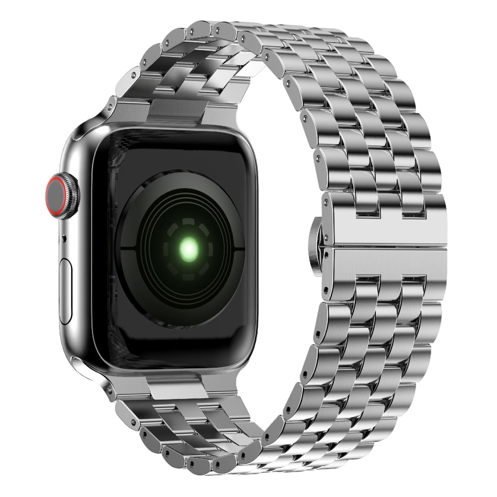 Cinturino in metallo Business Apple Watch 45mm Series 8 D'argento