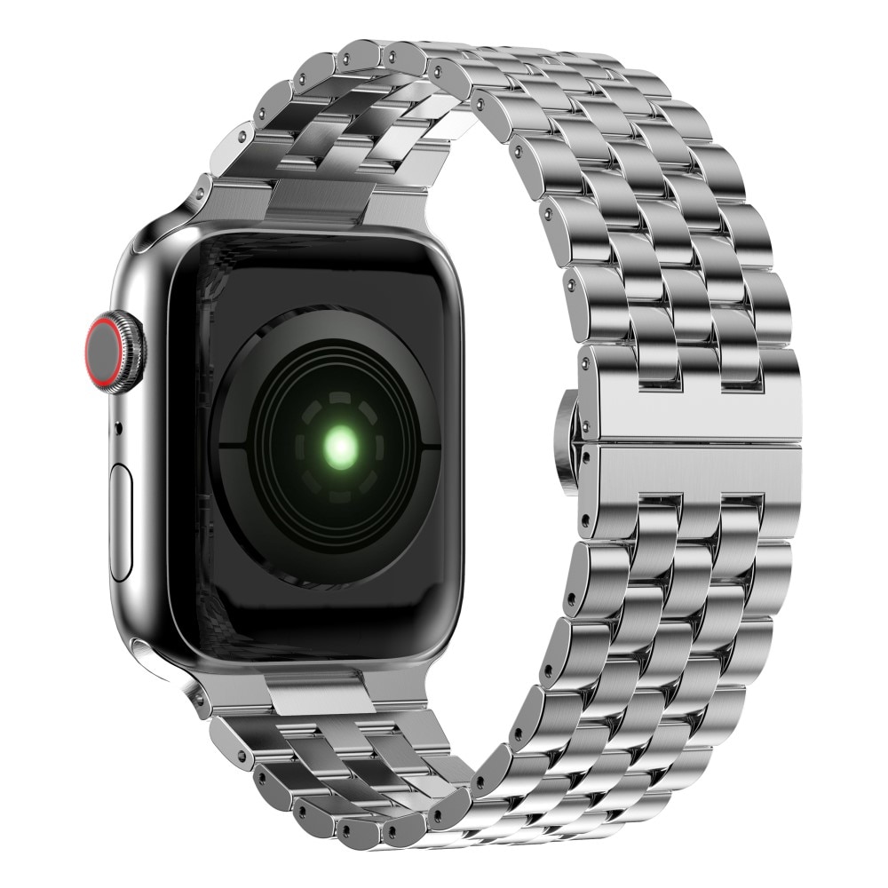 Cinturino in metallo Business Apple Watch 41mm Series 9 d'argento