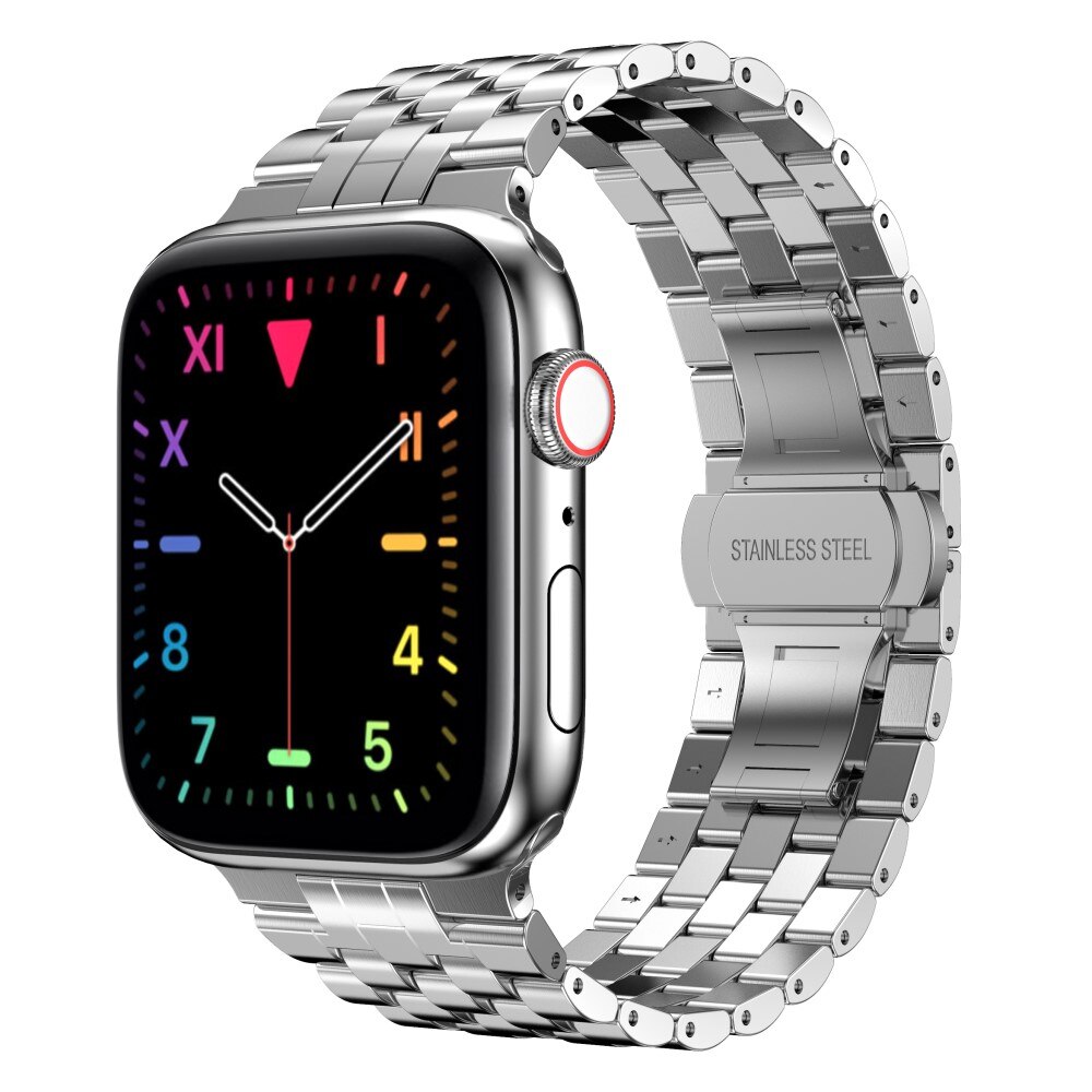 Cinturino in metallo Business Apple Watch 41mm Series 9 d'argento