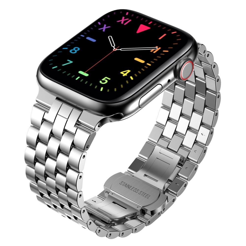 Cinturino in metallo Business Apple Watch 41mm Series 9 d'argento