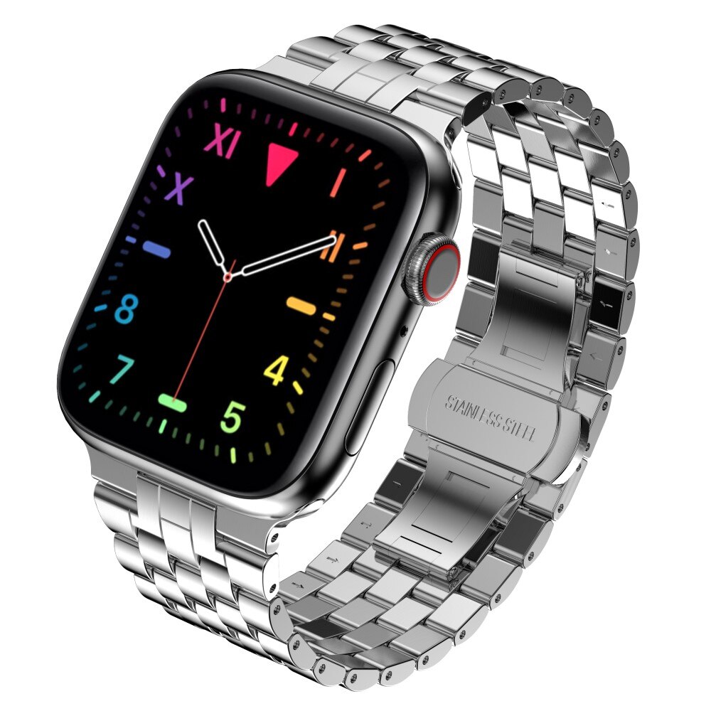 Cinturino in metallo Business Apple Watch 41mm Series 9 d'argento