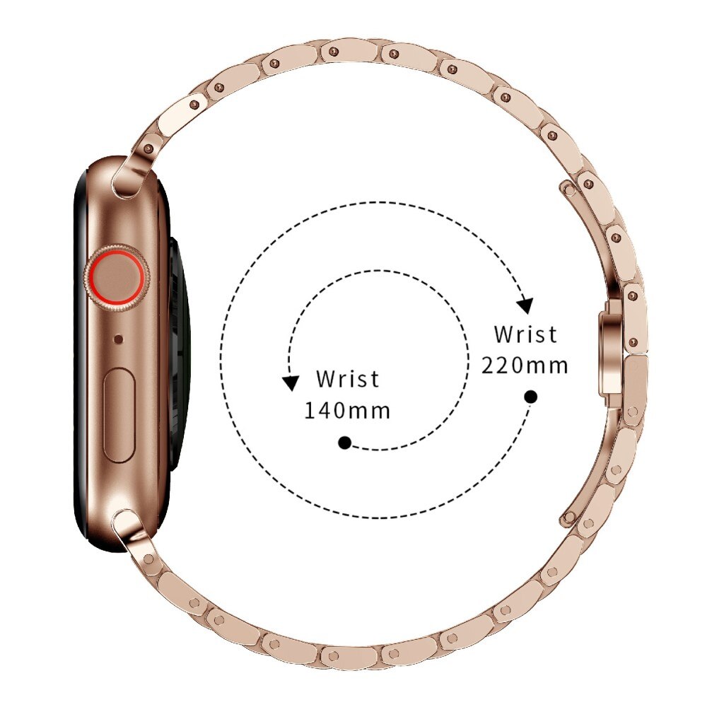 Cinturino in metallo Business Apple Watch SE 44mm oro rosa